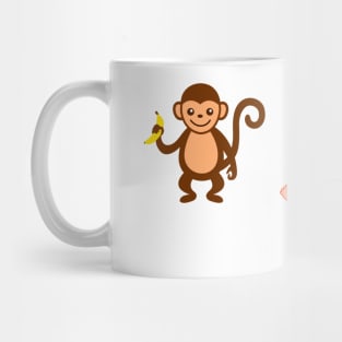 PuppyMonkeyBaby Shirt Mug